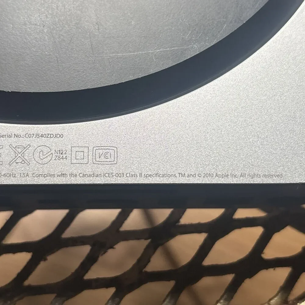 APPLE MAC MINI MD387LL/A A1347 LATE 2012 CORE i5 4GB 500GB AS-IS Grey Screen